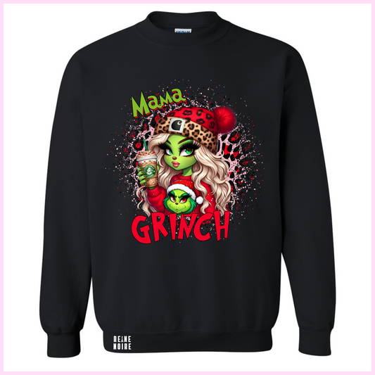 Crewneck Unisexe - Grinchmas Buck - Ajouts Possibles D’enfants