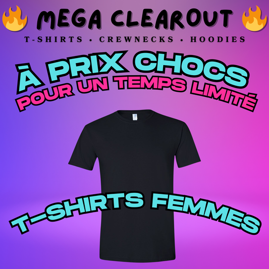 T-SHIRTS FEMMES PERSONNALISÉS