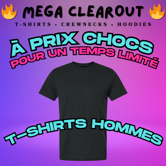 T-SHIRTS HOMMES PERSONNALISÉS