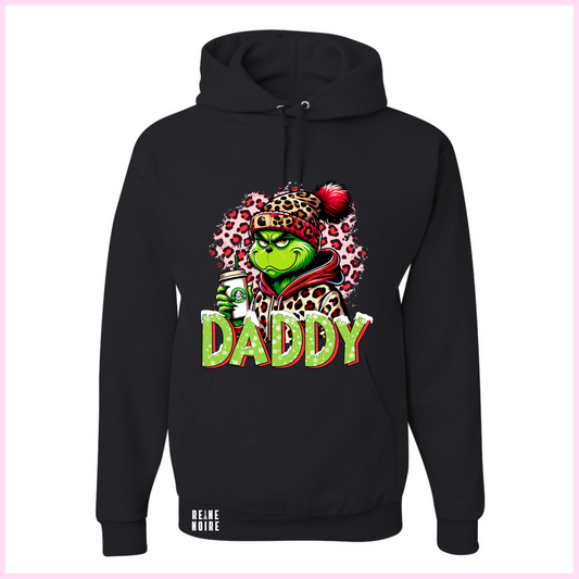 Coton Ouaté Unisexe - Daddy Grinch - Ajouts Possibles D’enfants