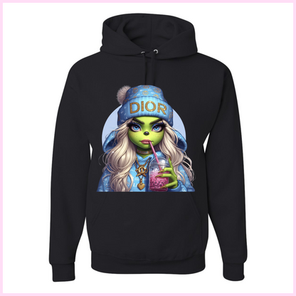 Coton Ouaté Unisexe - Blue Dior Grinchy