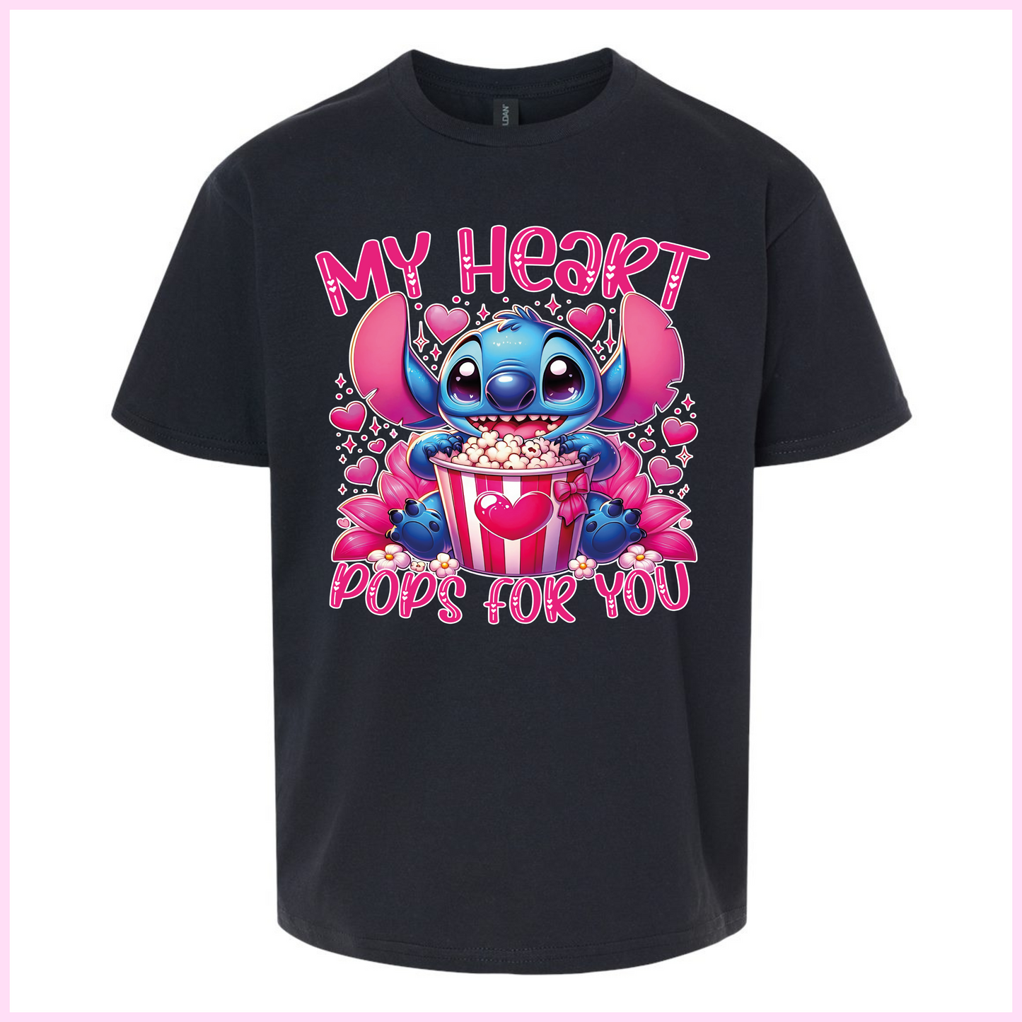 T-Shirt Pour Enfants - My Heart Pop For You
