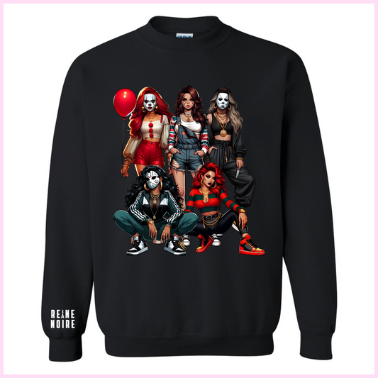 Crewneck Unisexe - Horreur Crew Girls