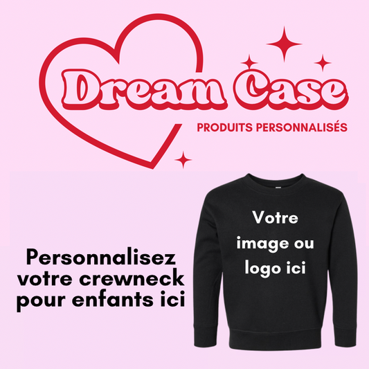 Bébés (2T à 7) - Crewneck Personnalisé