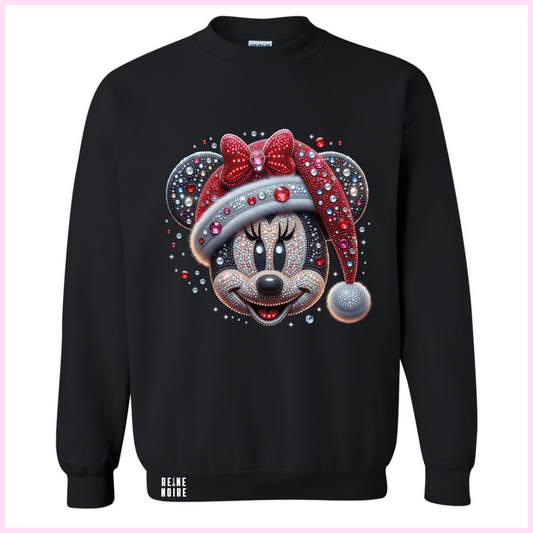 Crewneck Unisexe - Minnie Mouse Christmas