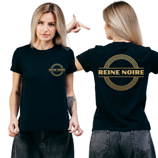 T-Shirt Pour Femmes - Reine Noire Officielle - Round Médusa